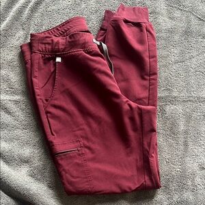 Figs Zamora Burgundy Joggers medium/tall
